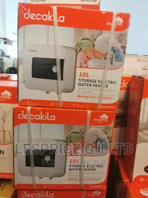 Decakila 10L 1500w Water Heater~Making Fun Life Heater