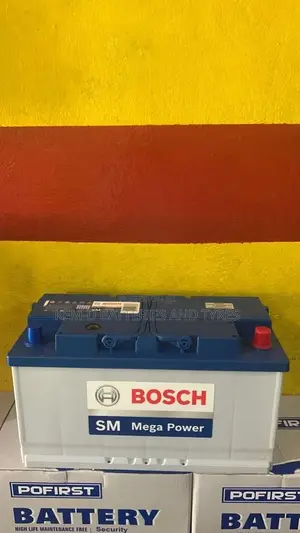 17 Plates Bosch Batteries 88ah 12V + Free Delivery