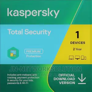 Kaspersky Total Security 1 Device 2 Year Windows/Mac/Android