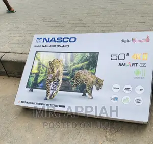 Purchase Original Nasco 50 Inch UHD Smart Tv(Black) 