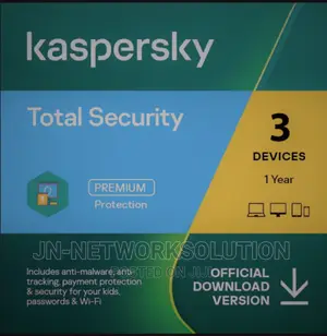 Kaspersky Total Security 3 Devices 1 Year Windows/Mac/Androi
