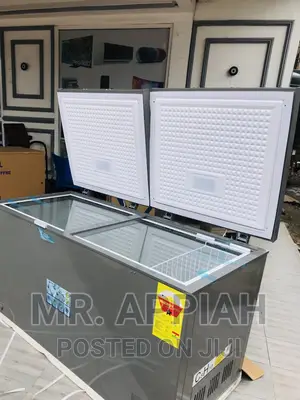 Low Energy Consumption(PCF 550)Pearl 2 Door Chest Freezer