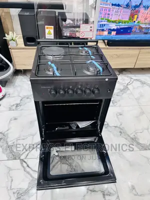 Black Best Buy for Less Gas and Electric Stove 3-1 Grill