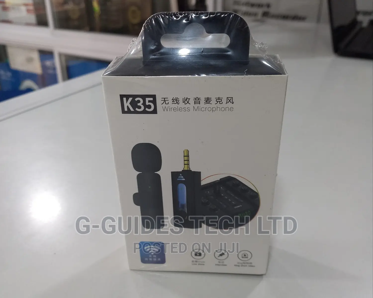 K35 Wireless Lavalier Microphone