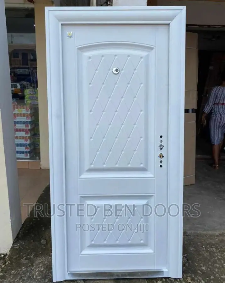 All White Turkish Paladin Doors For Interior/Exterior Use