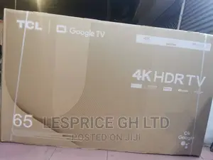 Top Class//TCL 65” Android Smart