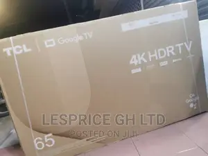 TCL 65” Android Smart HDMI//HDRTV