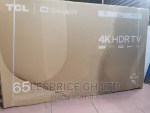  HDRTV ~TCL 65” Android Smart Tv
