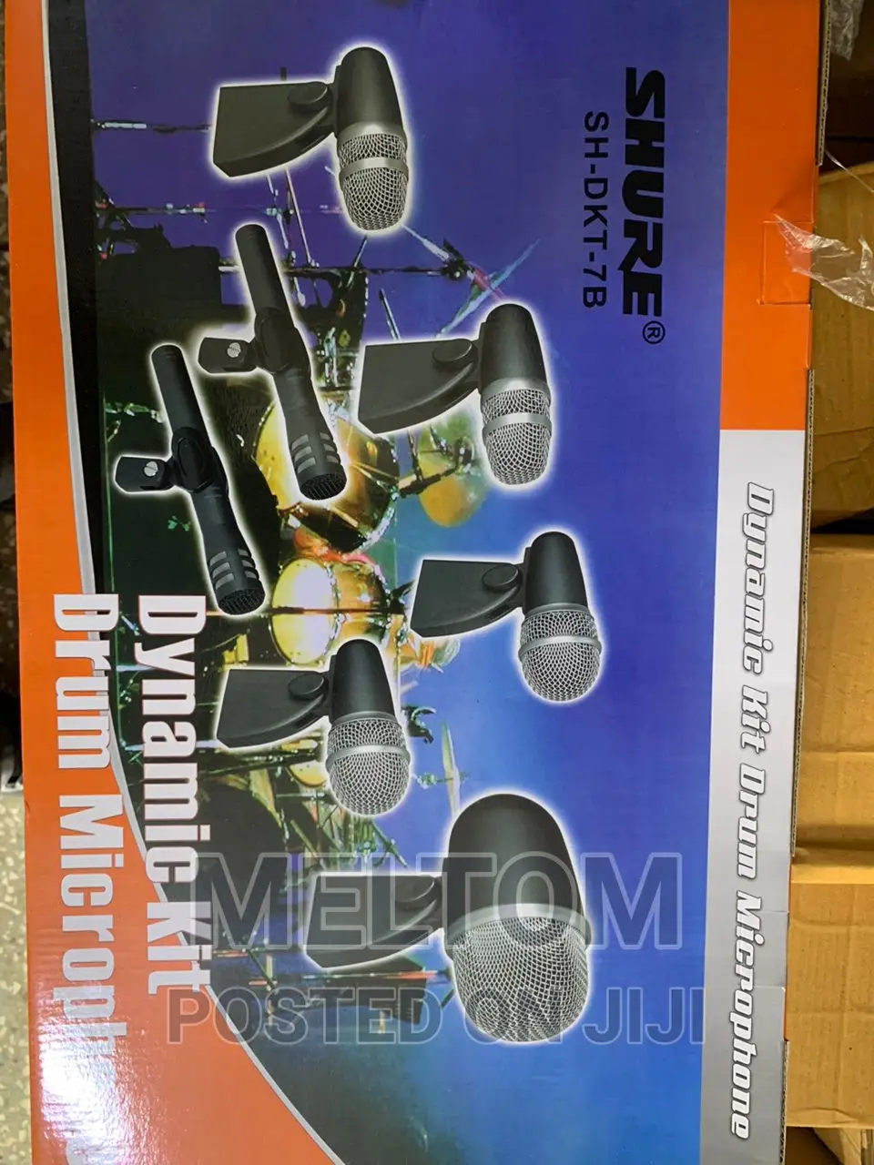 Shure 7kits Drum Microphone (Sh-DKT-7b)