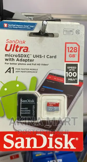 Original 128gb Sandisk Sd Card