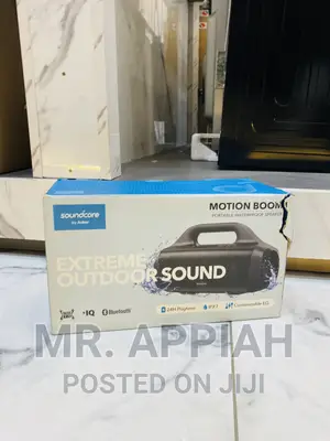 Motion Boom Portable Waterproof Bluetooth Speaker Available