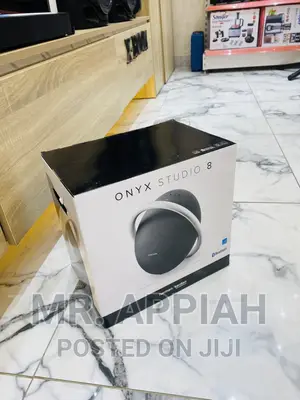 Basic Black Harman Kardon Onyx Studio 8 Portable Speaker.