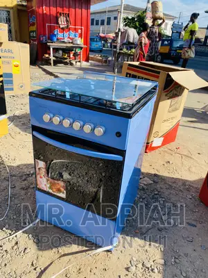 Quality Yet Affordable Volcano50x50 4gas Cooker + Oven,Blue