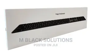 Apple Magic Wireless Keyboard With Numeric Keypad (Black )