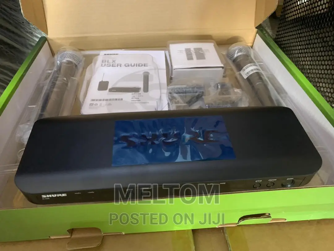 Shure Pg58 With Blx Combo System 2in1 Cordless Microphone