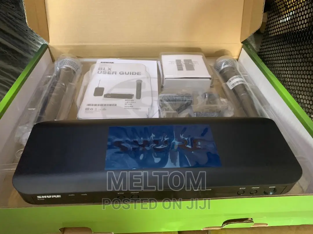 Shure Pg58 With Blx Combo System 2in1 Cordless Microphone