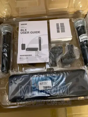Shure Pg58 With Blx Combo System 2in1 Cordless Microphone