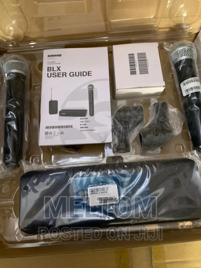 Shure Pg58 With Blx Combo System 2in1 Cordless Microphone