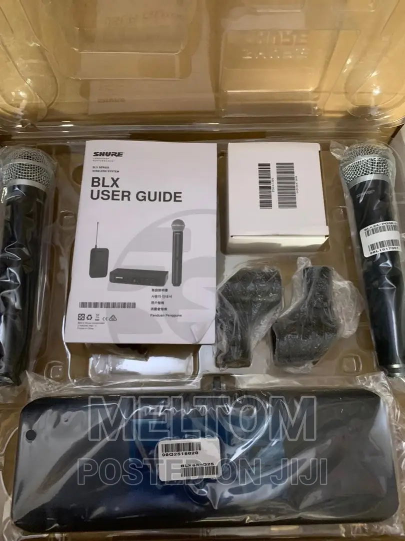 Shure Pg58 With Blx Combo System 2in1 Cordless Microphone