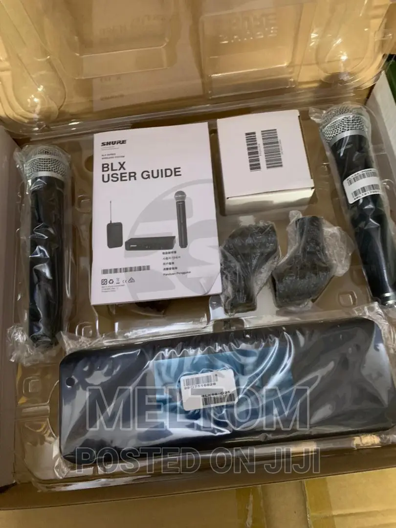Shure Pg58 With Blx Combo System 2in1 Cordless Microphone