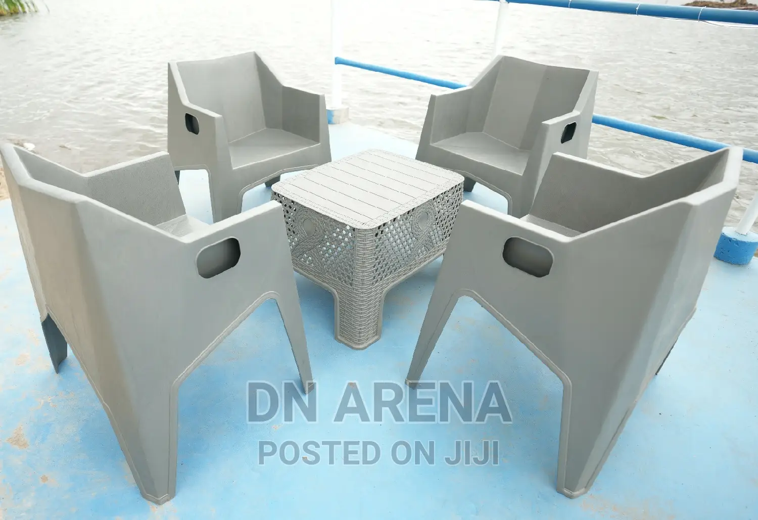 Keter Outdoor Table and 4 Chairs Set