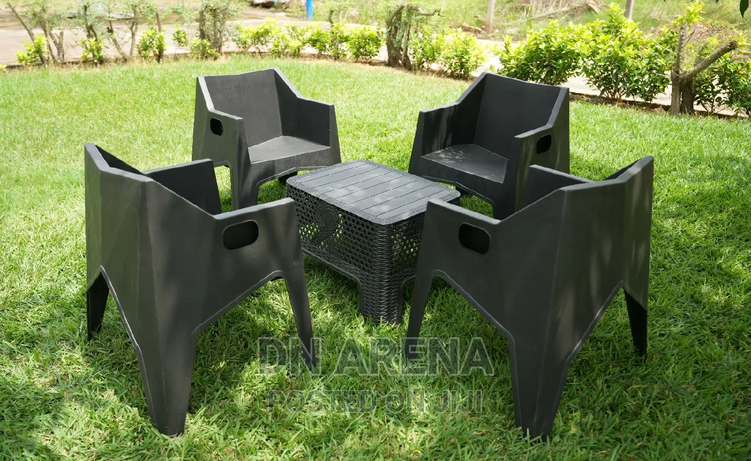 Keter Outdoor Table and 4 Chairs Set