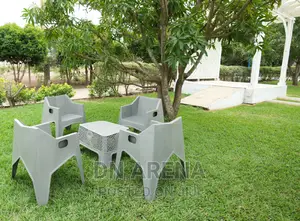 Keter Outdoor Table and 4 Chairs Set