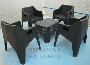 Keter Outdoor Table and 4 Chairs Set