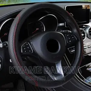 Fiber Skin Full Steering Wheel Cover