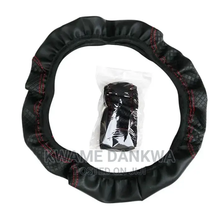 Fiber Skin Full Steering Wheel Cover