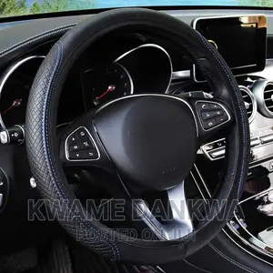 Fiber Skin Full Steering Wheel Cover