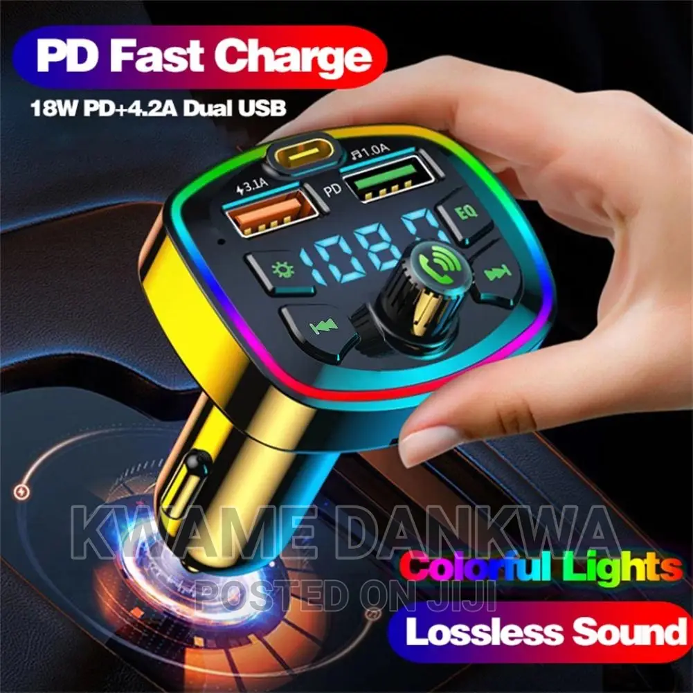 2023 Upgraded Universal Wireless Bluetooth/Fm Transmitter
