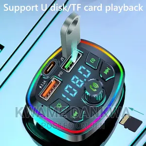 2023 Upgraded Universal Wireless Bluetooth/Fm Transmitter
