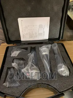 Shure Sm58 3in1 Briefcased Cord Microphone
