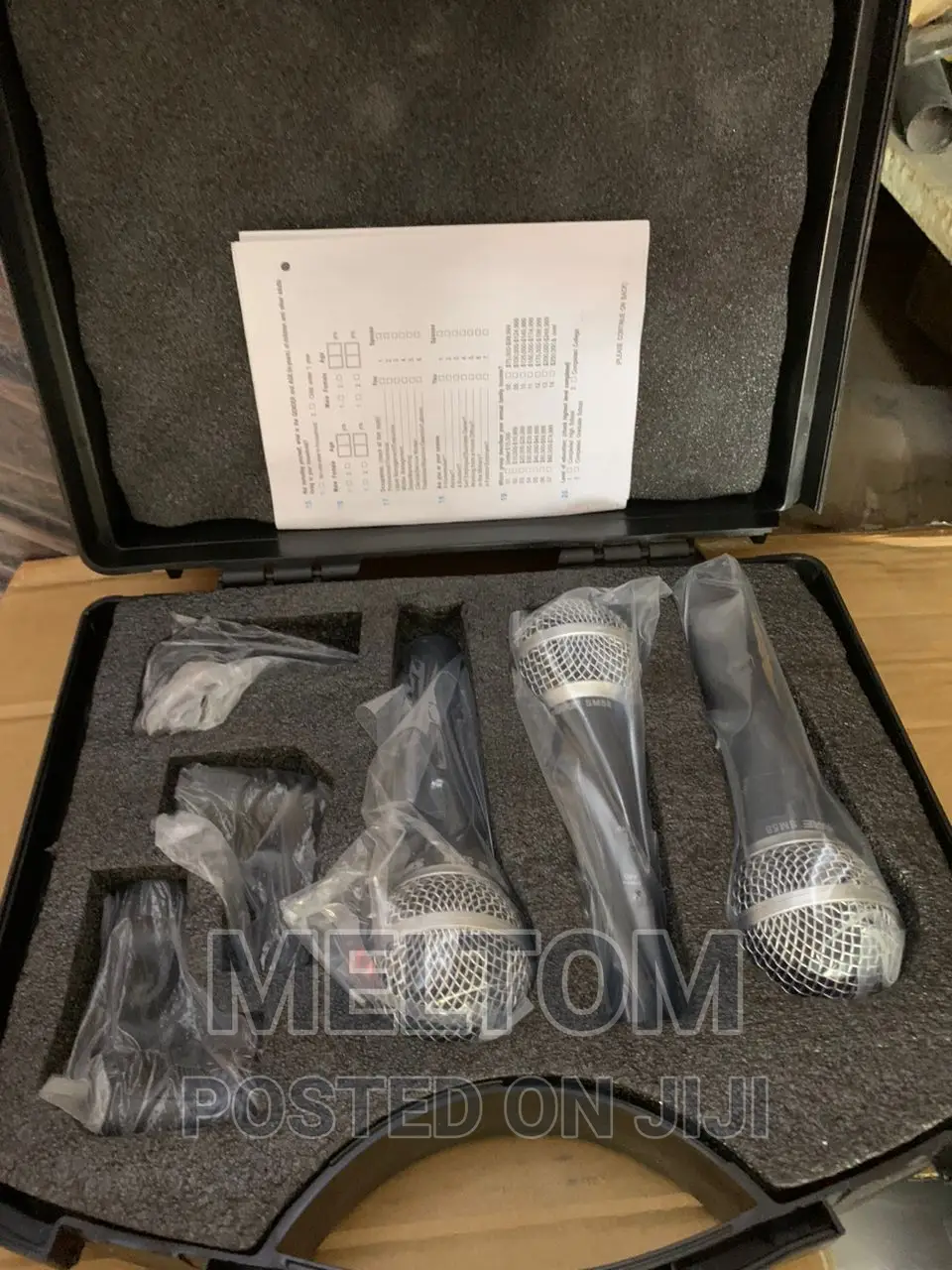 Shure Sm58 3in1 Briefcased Cord Microphone
