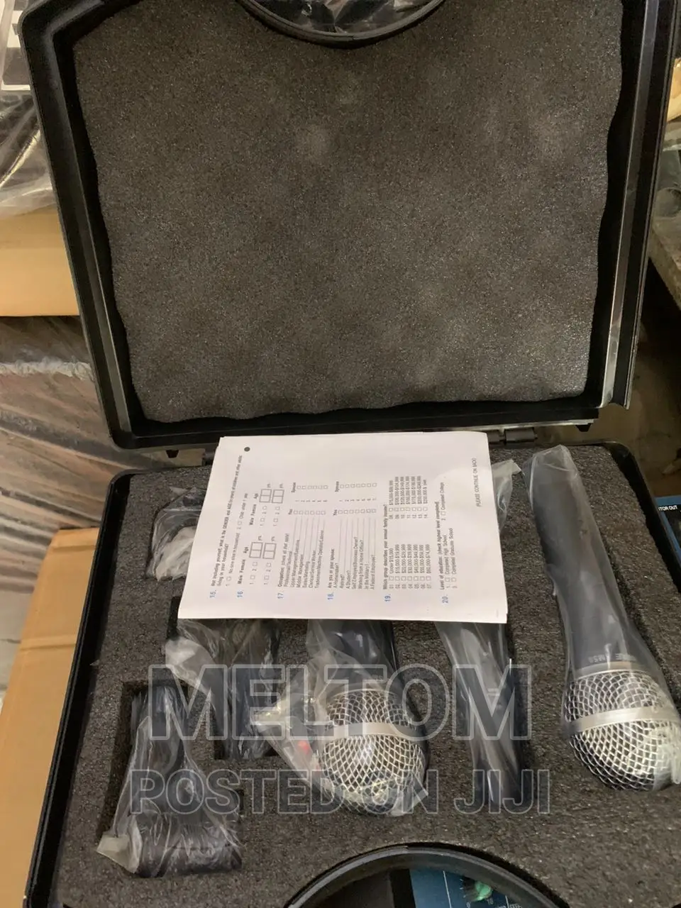 Shure Sm58 3in1 Briefcased Cord Microphone