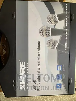 Shure Sm58 3in1 Briefcased Cord Microphone