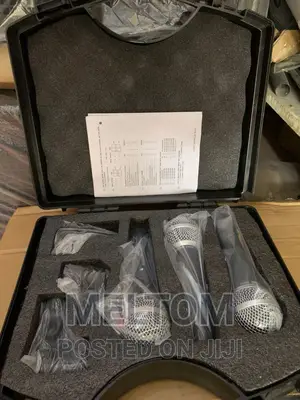 Shure Sm58 3in1 Briefcased Cord Microphone