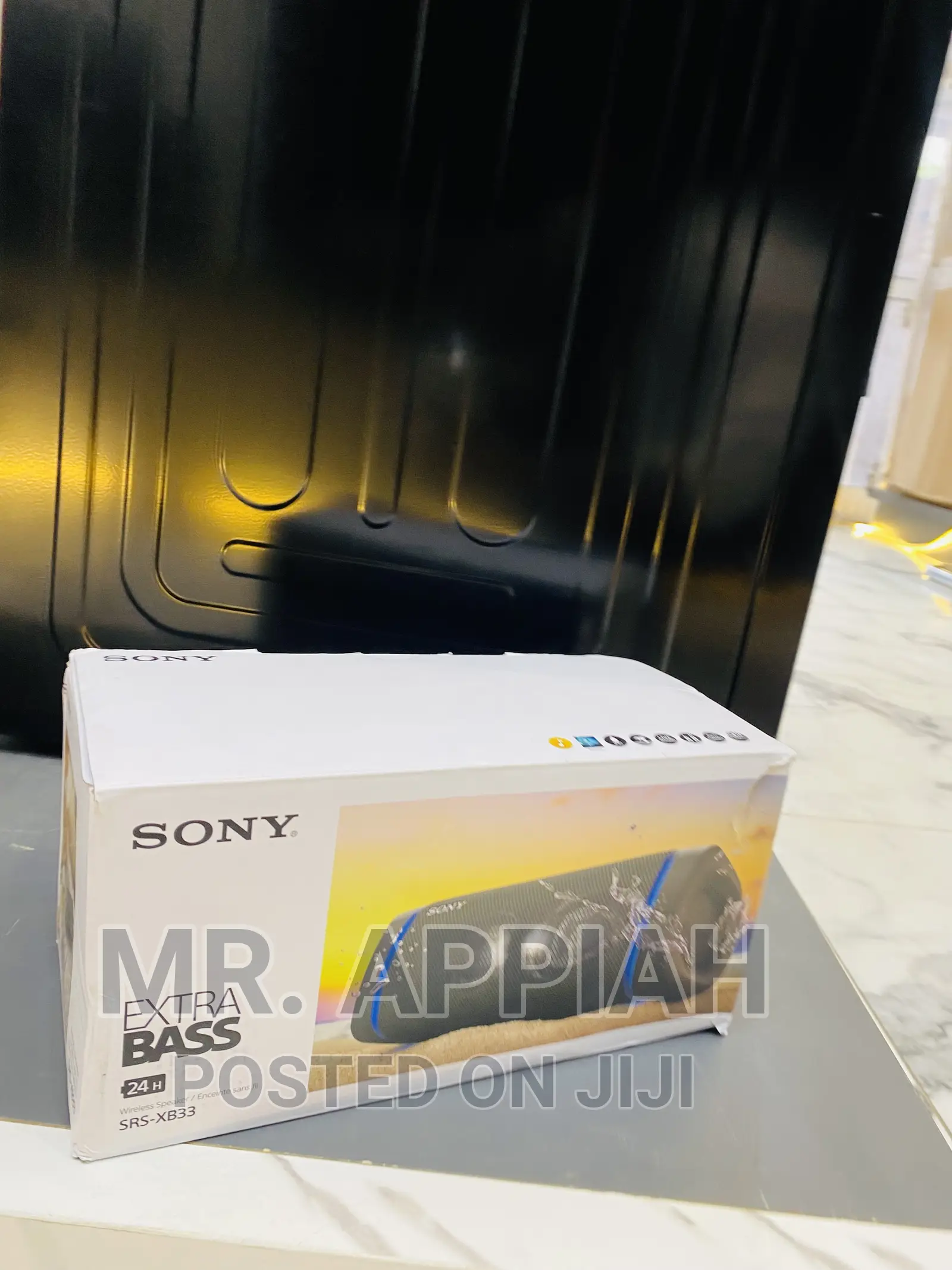Nice Design Sony SRS-XB33 Portable Speaker(Black)