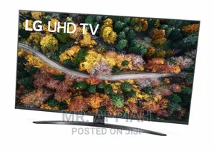 Slim Black LG 50 Inch AI Thinq Uhd Smart Tv(50UP7800).