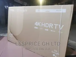High Quality//TCL 65” Android TV