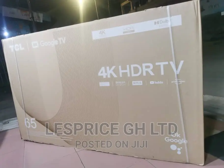 TCL 65” Android Smart Wi-Fi TV