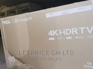 Get Original ~TCL 65” Smart Android Digital TV