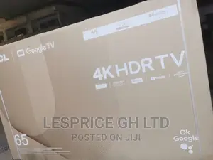 TCL 65” Android Smart HDRTV —FHD Digital TV