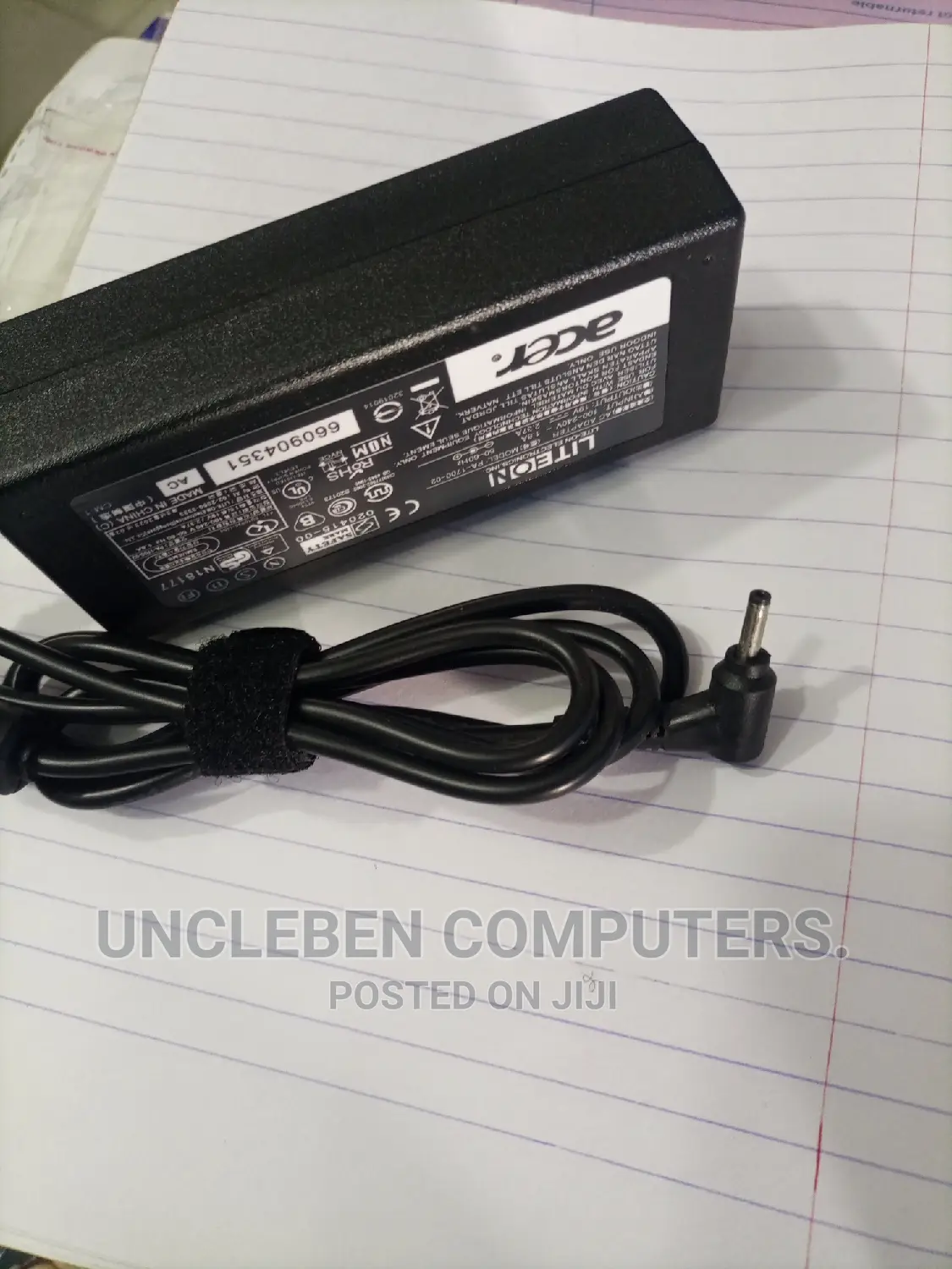 Acer Small Pin Charger 19V 2.37A