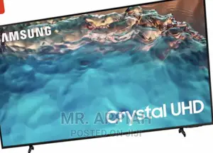 Slim Black Samsung 43BU8072 43 Smart Ultra HD Tv 