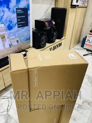 Slim Black Samsung(HW-C450 )Sound Bar System