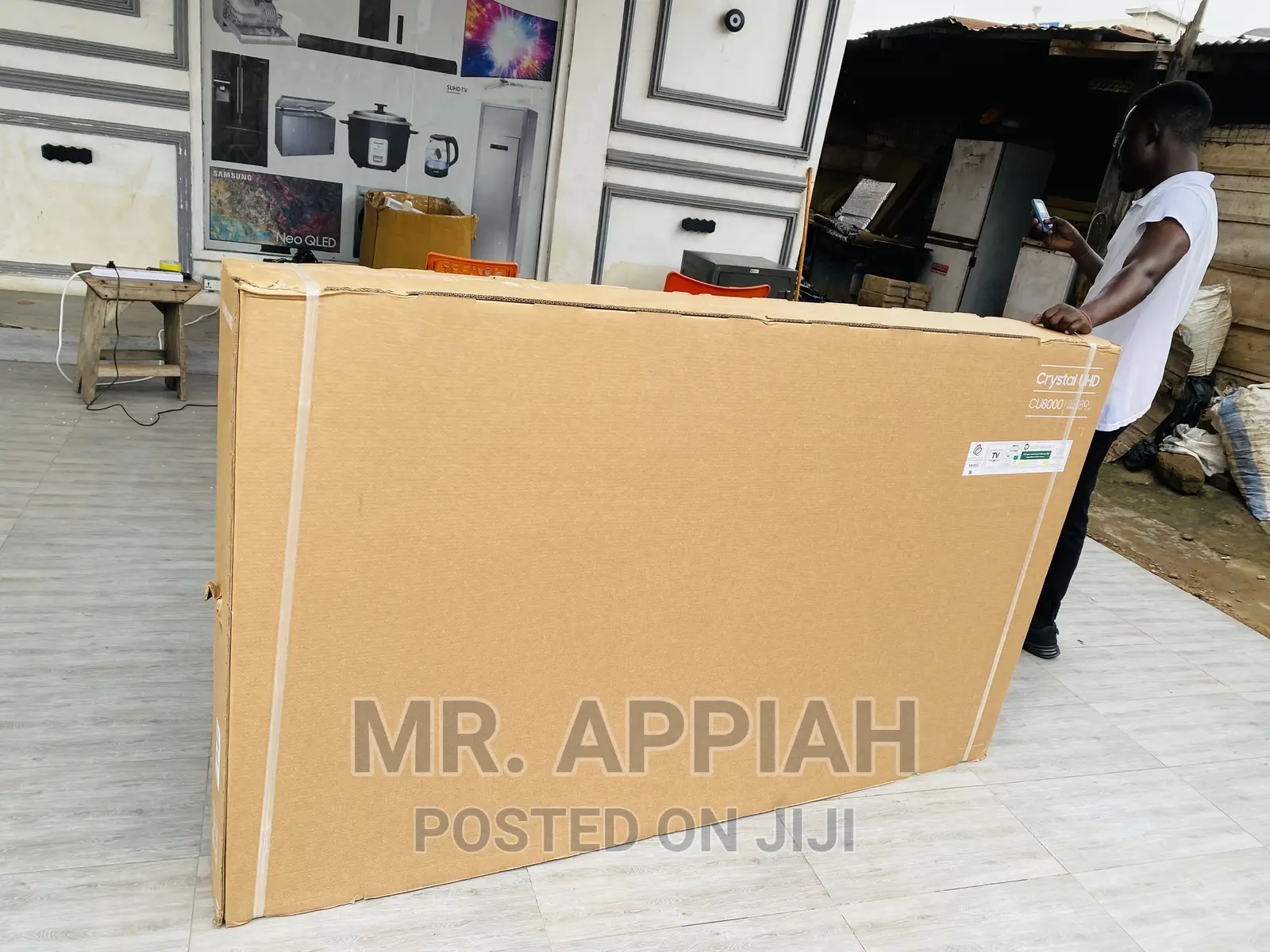 Rich Colors Samsung 75CU7172 75 Inch Ultra HD Crystal Tv.