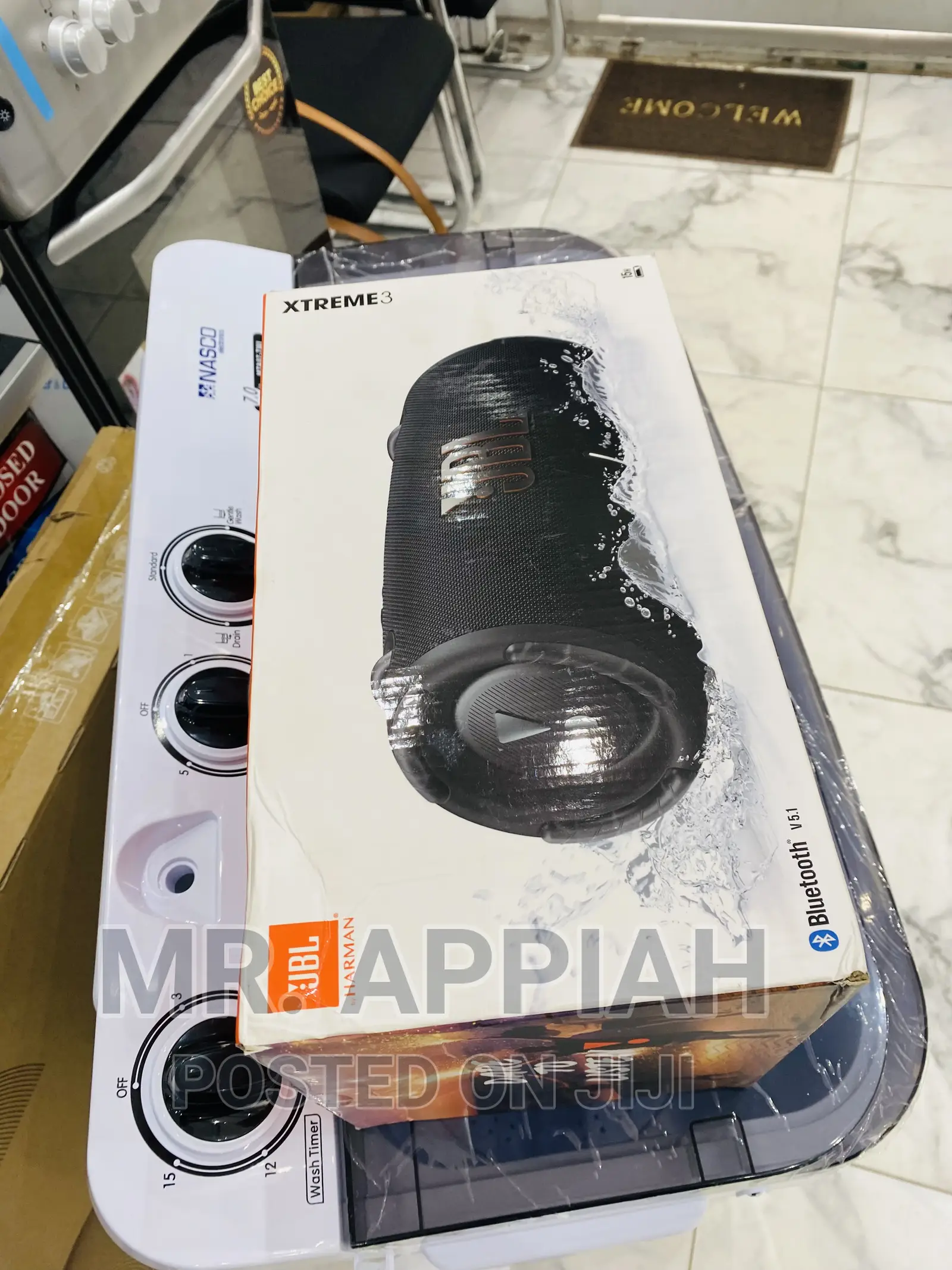 Fine Design JBL Xtreme 3 Portable Bluetooth Speaker(Black).