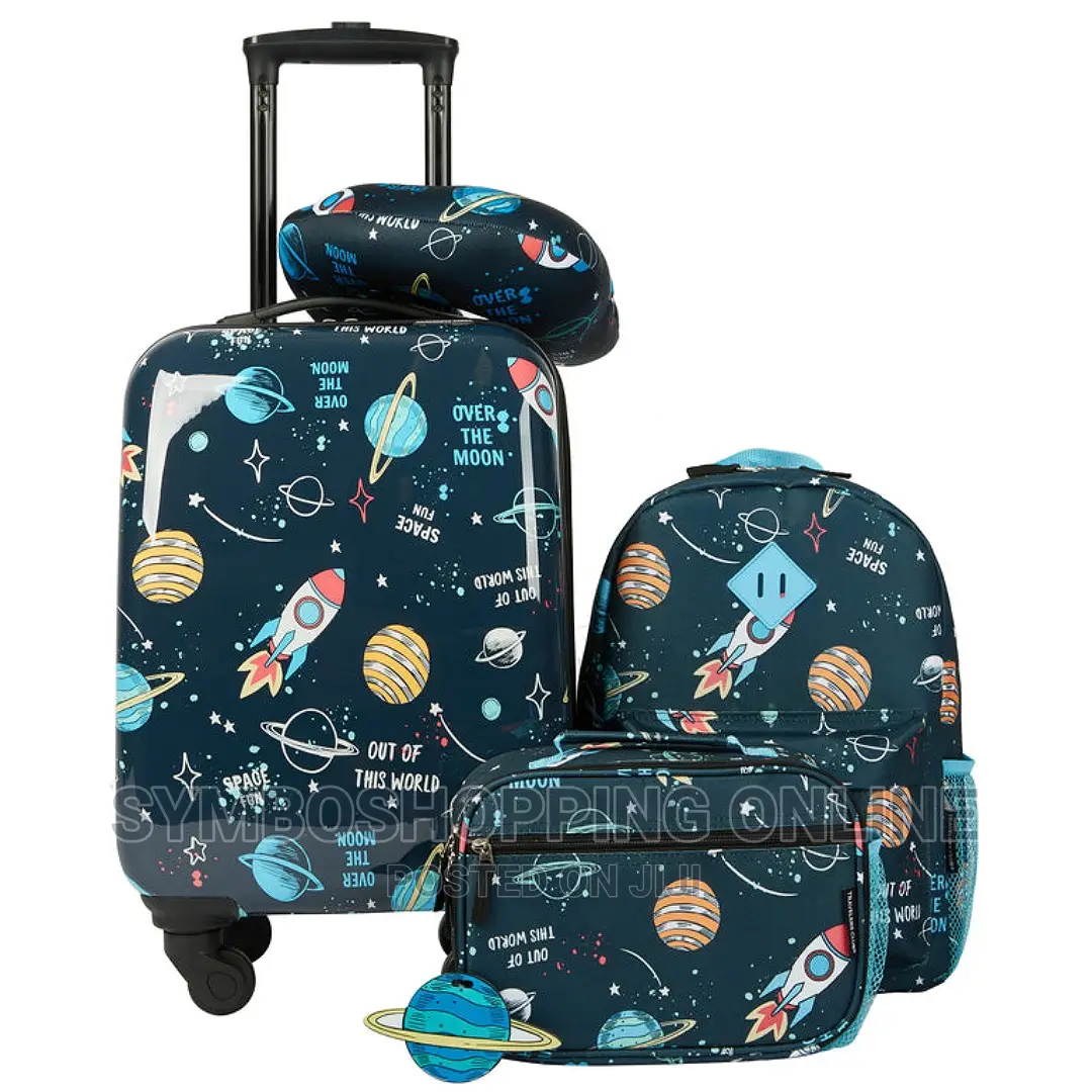 Travelers Club 5-Pc Kids Luggage Set With 360° 4wheelspinner
